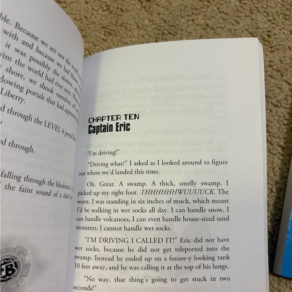 Trapped in a Video Game Book Set by